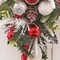 Christmas Poinsettia Swag - Handcrafted Christmas Decorations - Holiday Tree